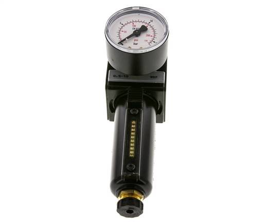 Filter-Regler G1/4'' 1600l/min 0,5-10,0bar/7-145psi Multifix 1