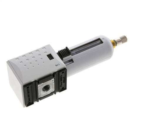 Filter 5microns G1/4'' 2200l/min Auto (Geschlossen ohne Druck) Polycarbonat Futura 1