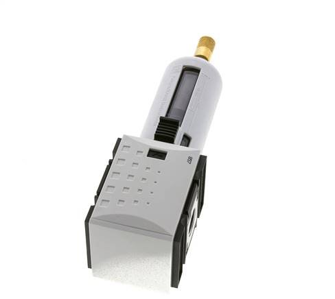 Filter 5microns G3/8'' 2200l/min Auto Polycarbonat Futura 1