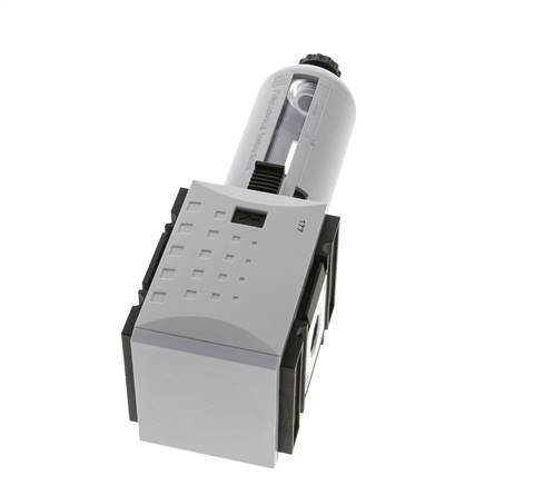 Filter 5microns G3/8'' 3500l/min Semi-Auto Polycarbonat Futura 2