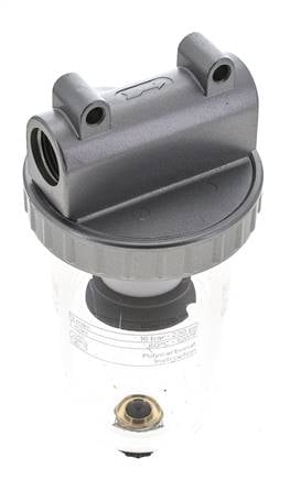 Filter 5microns G1/2'' 4000l/min Semi-Auto Polycarbonat Standard 3