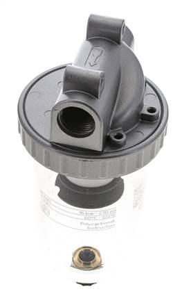 Filter 5microns G1/2'' 4000l/min Semi-Auto Polycarbonat Standard 3