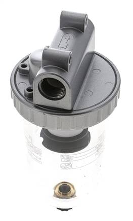Filter 5microns G1/2'' 4000l/min Semi-Auto Polycarbonat Standard 3