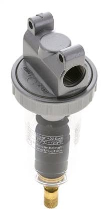 Filter 5microns G3/8'' 800l/min Auto Polycarbonat Standard 1