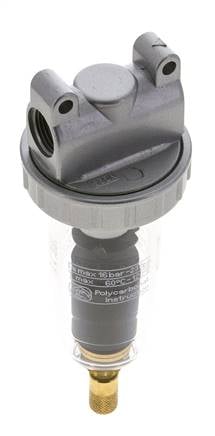 Filter 5microns G3/8'' 800l/min Auto Polycarbonat Standard 1