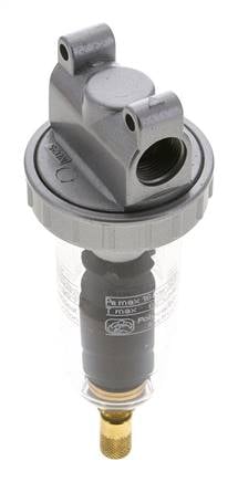 Filter 5microns G3/8'' 800l/min Auto Polycarbonat Standard 1