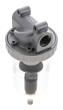 Filter 5microns G1/2'' 4000l/min Auto (Geschlossen ohne Druck) Standard-Polycarbonat 3