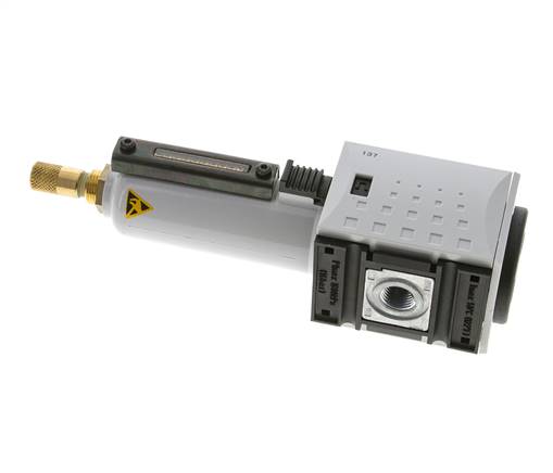 Microfilter 0.01microns G1/4'' 350l/min Auto Metal Futura 1