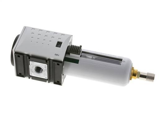 Microfilter 0.01microns G1/4'' 350l/min Auto (Geschlossen ohne Druck) Polycarbonat Futura 1