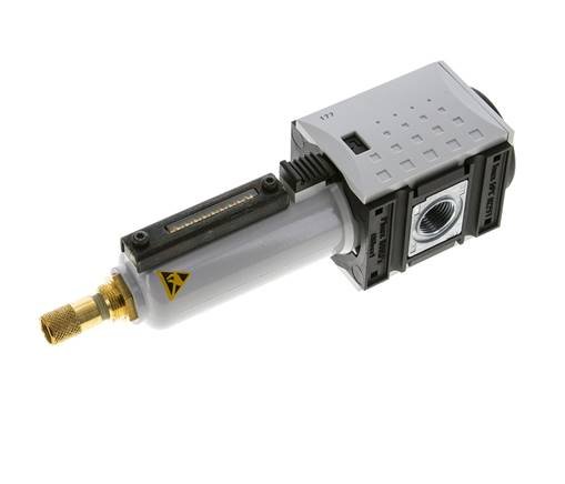 Microfilter 0.01microns G3/8'' 350l/min Auto Metal Futura 1