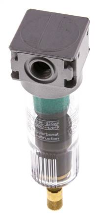 Mikrofilter 0.01microns G1/4'' 450l/min Auto Polycarbonat Multifix 0