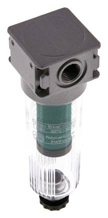 Mikrofilter 0.01microns G1/4'' 450l/min Halbautomatisch Polycarbonat Multifix 0