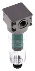 Mikrofilter 0.01microns G1/4'' 450l/min Halbautomatisch Polycarbonat Multifix 0