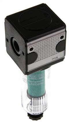 Microfilter 0.01microns G1/4'' 280l/min Semi-Auto Polycarbonat Multifix 1