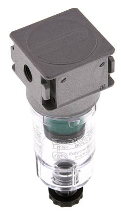 Mikrofilter 0.01microns G1/8'' 230l/min Halbautomatisch Polycarbonat Multifix 0