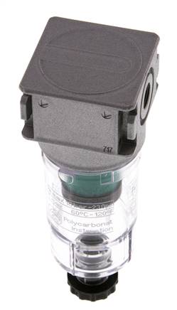Mikrofilter 0.01microns G1/8'' 230l/min Halbautomatisch Polycarbonat Multifix 0