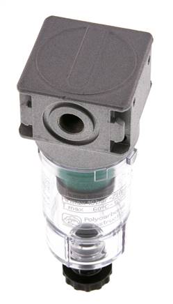 Mikrofilter 0.01microns G1/8'' 230l/min Halbautomatisch Polycarbonat Multifix 0