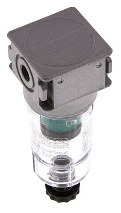 Mikrofilter 0.01microns G1/8'' 230l/min Halbautomatisch Polycarbonat Multifix 0
