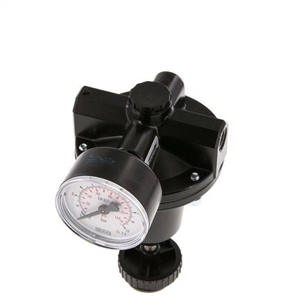 Präzisionsdruckregler G1/4'' 550l/min 0.2-7.0bar/3-102psi Zinkdruckguss Standard 3