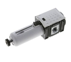 Vorfilter 0.3microns G3/8'' 300l/min Semi-Auto Polycarbonat Futura 1