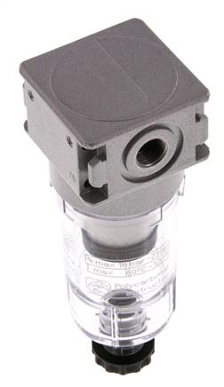 Vorfilter 0.3microns G1/8'' 130l/min Semi-Auto Polycarbonat Multifix 0