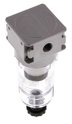 Vorfilter 0.3microns G1/8'' 130l/min Semi-Auto Polycarbonat Multifix 0