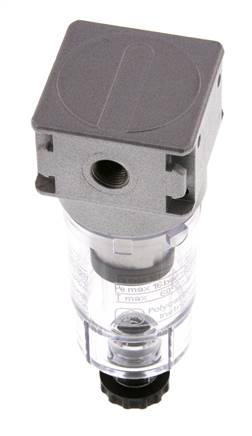 Vorfilter 0.3microns G1/8'' 130l/min Semi-Auto Polycarbonat Multifix 0