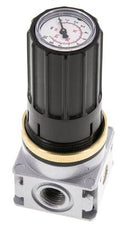 Druckregler G1/4'' 1450l/min 0.2-6.0bar/3-87psi Zinkdruckgussknopf mit Manometer Multifix 0