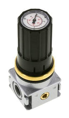 Druckregler G1/4'' 1450l/min 0.5-10.0bar/7-145psi Zinkdruckgussknopf mit Manometer Multifix 0