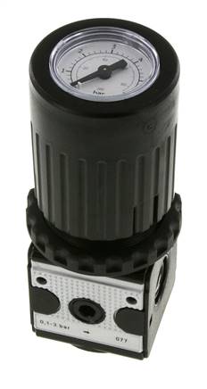 Druckregler G1/4'' 2100l/min 0,1-3,0bar/1-44psi Multifix 1