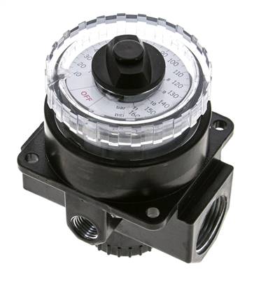 Pressure Regulator G1/2'' 5000 l/min 0.0-3.0bar/0-44psi