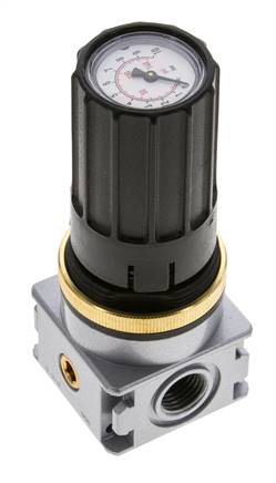 Druckregler für Sammelstückmontage G1/4''&1/8'' 1700l/min 0.2-6.0bar/3-87psi Zinkdruckguss Multifix 0
