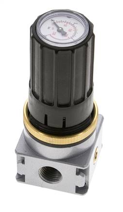 Druckregler für Sammelstückmontage G1/4''&1/8'' 1700l/min 0.5-10.0bar/7-145psi Zinkdruckguss Multifix 0
