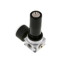 Druckregler G1/4'' 700l/min 0,5-10,0bar/7-145psi 40 mm Manometer Zylinderschloss Multifix 0