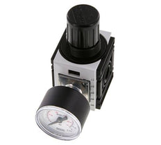 Druckregler G1/4'' 1000l/min 0,5-10,0bar/7-145psi 40 mm Manometer Futura 0