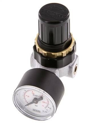 Druckregler G1/8'' 330l/min 0,5-3,0bar/7-44psi Standard 0