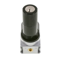 Druckregler G1/4'' 1450l/min 0.2-6.0bar/3-87psi Zinkdruckguss 40 mm Manometer Zylinderschloss Multifix 0