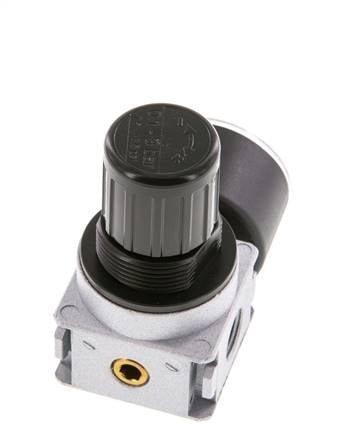 Druckregler G1/4'' 1450l/min 0.1-3.0bar/1-44psi Zinkdruckguss 40 mm Manometer Multifix 0