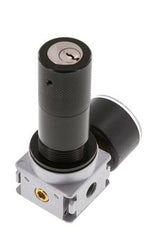 Druckregler G1/8'' 1450l/min 0,2-6,0bar/3-87psi 40 mm Manometer Zylinderschloss Multifix 0