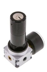Druckregler G1/8'' 1450l/min 0,1-3,0bar/1-44psi 40 mm Manometer Zylinderschloss Multifix 0
