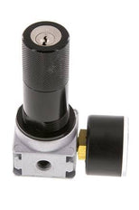 Druckregler G1/8'' 1450l/min 0,1-3,0bar/1-44psi 40 mm Manometer Zylinderschloss Multifix 0
