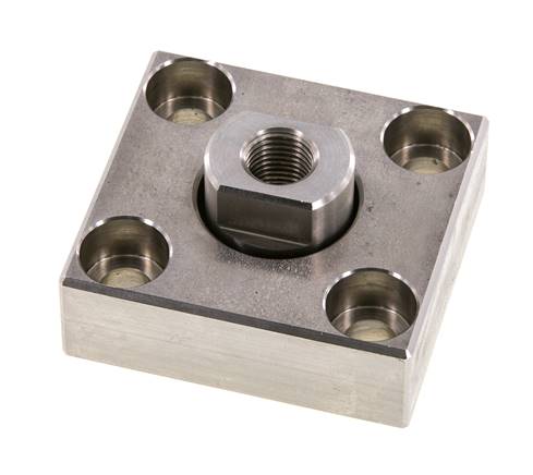 Flexo Coupling with Mounting Plate for 40 mm ISO 15552 ISO 21287 Cylinder