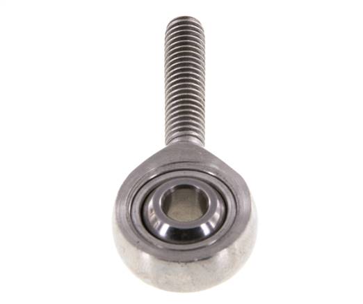 Spherical Rod-end M6 Male Stainless steel 304 (1.4301)