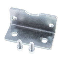 Foot Mount 125 mm ISO 15552 Zinc plated steel