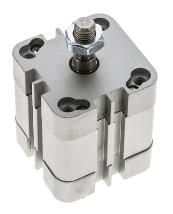ISO 21287 Compact Double Acting Cylinder 40-15mm - Magnetic - Male Rod