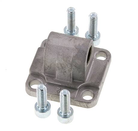 Clevis Male 32 mm ISO 15552 ISO 21287 Aluminium