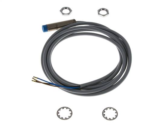 Inductive Proximity Switch 4mm M12x1 with Cable 2m