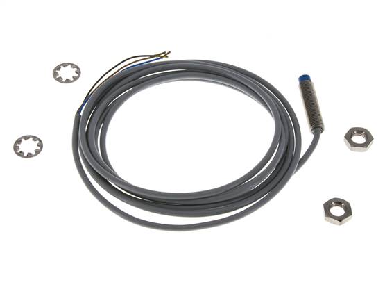 Inductive Proximity Switch 2.5mm M8x1 with Cable 2m