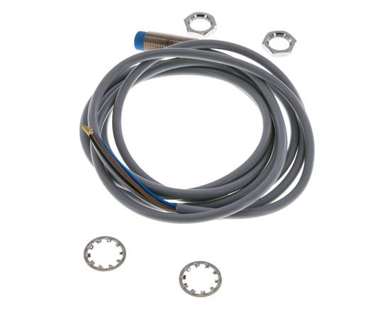 Inductive Proximity Switch 4mm M12x1 with Cable 2m