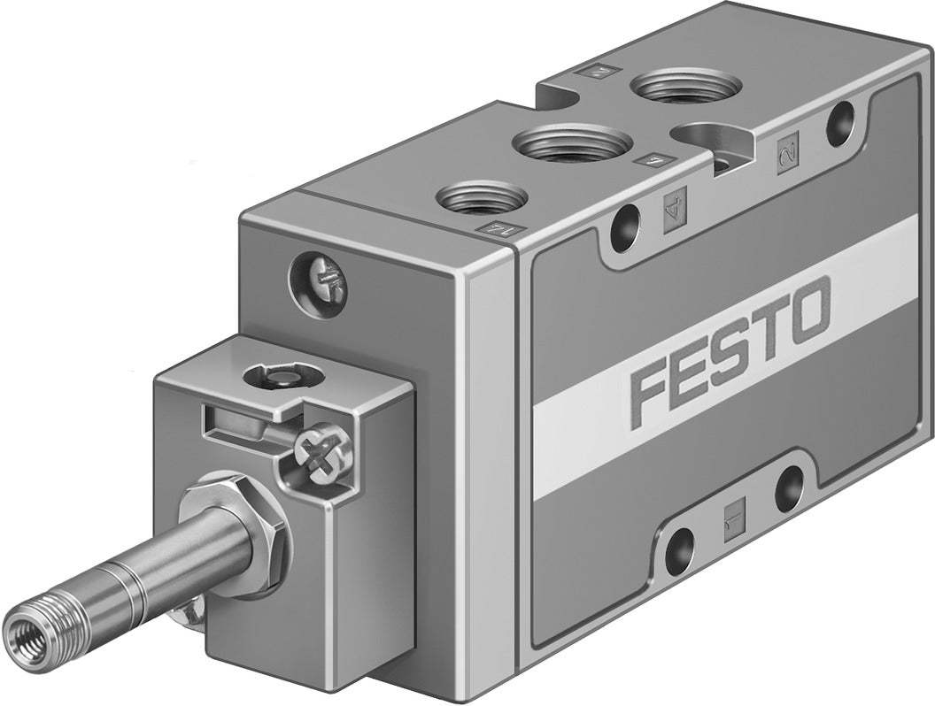 Festo 5/2 Monostable Air Solenoid Valve G1/4 1300l/min - 15902
